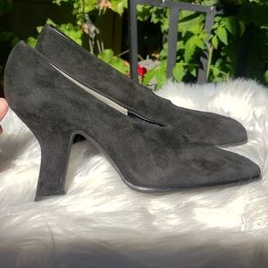 Bally Shoes Safarie High Heels Black suede